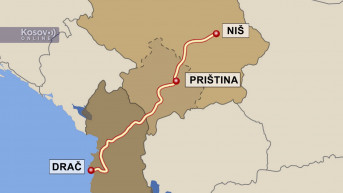 Auto-put Niš-Priština-Drač