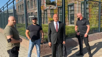 Gani Geci ispred Specijalnog suda u Hagu