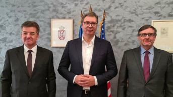 Vučić-Lajčak- Palmer
