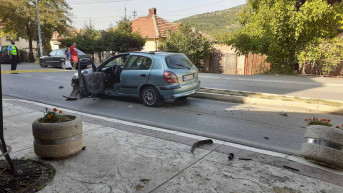 Zvečan - saobraćajna nezgoda Zvečan - saobraćajna nezgoda