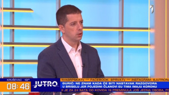 Marko Đurić gost na TV Prva Marko Đurić gost na TV Prva