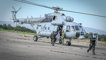 KFOR VEŽBA HELIKOPTER