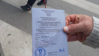Međunarodna vozačka dozvola izdata na Kosovu