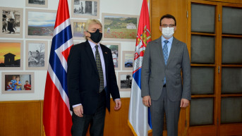 Petković sa ambasadorom Norveške