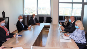 Rakić sa švajcarskim ambasadorom