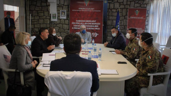 Haziri sa predstavnicima Kfora