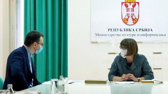 Maja Gojković i Petar Petković