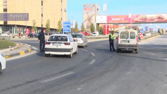 Policijska kontrola u Prištini