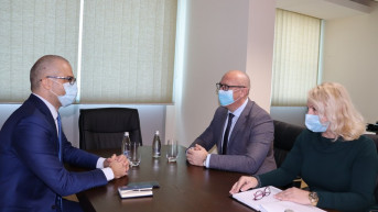 Ministar Rakić i ambasador Orlando