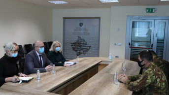 Rakić sa komandantom Kfora 