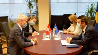 Seljim Seljimi na sastanku sa amabasadorom Švajcarske