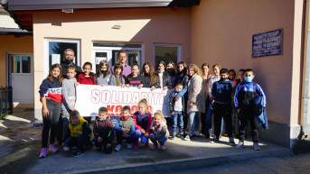 Arno Gujon pomoć u renoviranju škole u Globočici Arno Gujon pomoć u renoviranju škole u Globočici