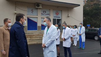 Petar Petković u Severnoj Mitrovici