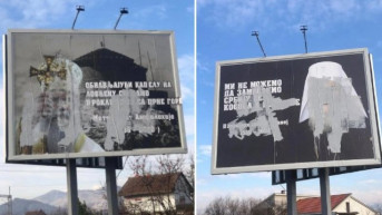 Prekrečeni bilbordi u Crnoj Gori