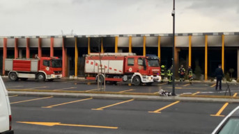 Eksplozija plinske boce u Prištini Eksplozija plinske boce u Prištini