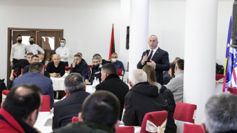 Haradinaj u Klini Haradinaj u Klini