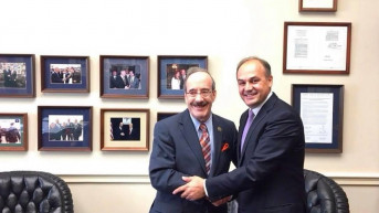 Enver Hodžaj i Eliot Engel Enver Hodžaj i Eliot Engel