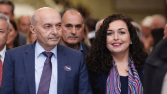 Isa Mustafa i Vjosa Osmani Isa Mustafa i Vjosa Osmani