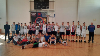 Košarkaši KK Trepče i IBC Akademy iz Beograda