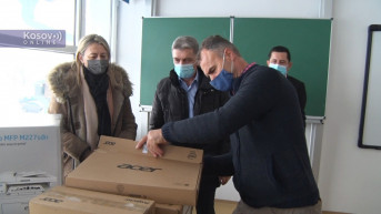Svetlana Miladinov u školi Sveti Sava u Sušici