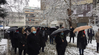 Protest radnika Priština