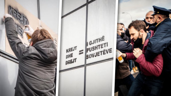 frašer krasnići protest vlada
