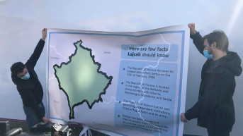 protest mapa kosova