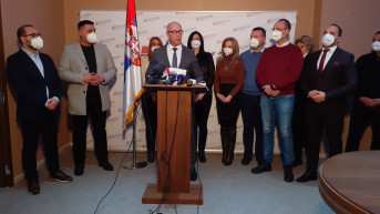 Goran Rakić, konferencija za medije Srpske liste Goran Rakić, konferencija za medije Srpske liste