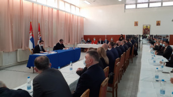 Sastanak Vučića sa Srbima sa Kosova