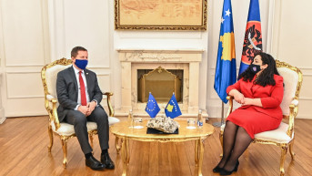 Tomas Suniog i Vjosa Osmani Tomas Suniog i Vjosa Osmani