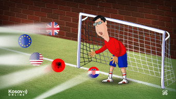 Karikatura Aleksandar Vučić