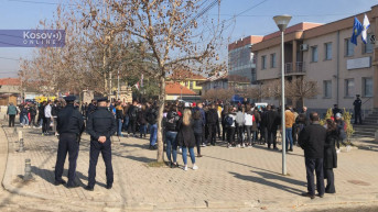 Protest u Gračanici Protest u Gračanici