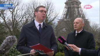 Vučić u Parizu