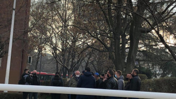 protest ispred opštine Priština
