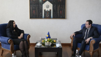 Aljbin Kurti i Vjosa Osmani