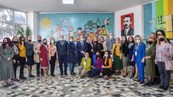Avdulah Hoti sa nastavnicima