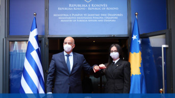 Meljiza Haradinaj Stubla i Nikos Dendias