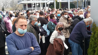 Privrednici iz regiona na vakcinaciji u Beogradu Privrednici iz regiona na vakcinaciji u Beogradu