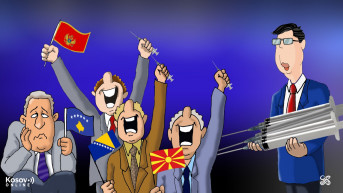 Karikatura Aleksandar Vučić