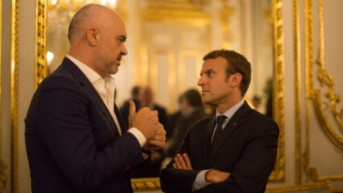 Edi Rama i Emanuel Makron