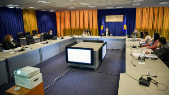 Aljbin Kurti i ministri vlade Kosova