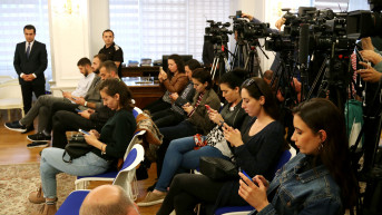 novinari pres konferencija