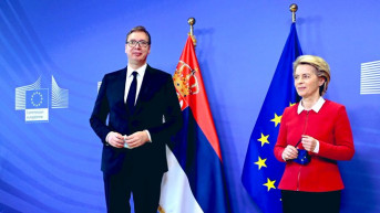 Aleksandar Vučić i Ursula fon der Lajen Aleksandar Vučić i Ursula fon der Lajen