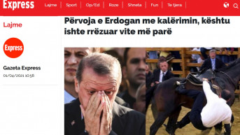 Gazeta ekspres o Erdoganu Gazeta ekspres o Erdoganu
