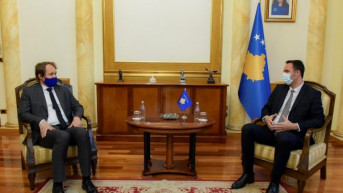Konjufca sa šefom Slovačke kancelarije za vezu na Kosovu Konjufca sa šefom Slovačke kancelarije za vezu na Kosovu