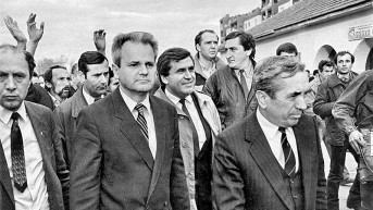 Slobodan Milošević u Kosovu Polju