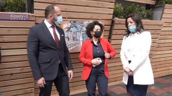 Radojević i Hodžić tokom posete PU "Danica Jaramaz" Radojević i Hodžić tokom posete PU "Danica Jaramaz"