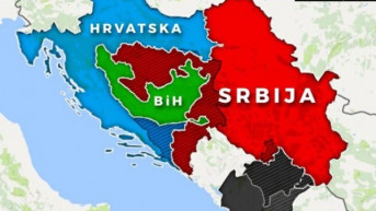 mapa -balkan