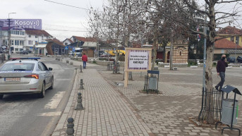 Gračanica protestni bilbord uklanjanje