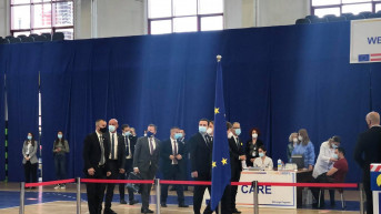 Varhelji u poseti Kosovu / Vakcinacija